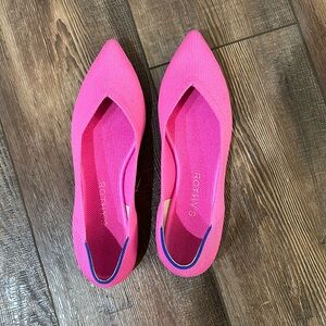 Rothy’s The Point Flats in Dragonfruit